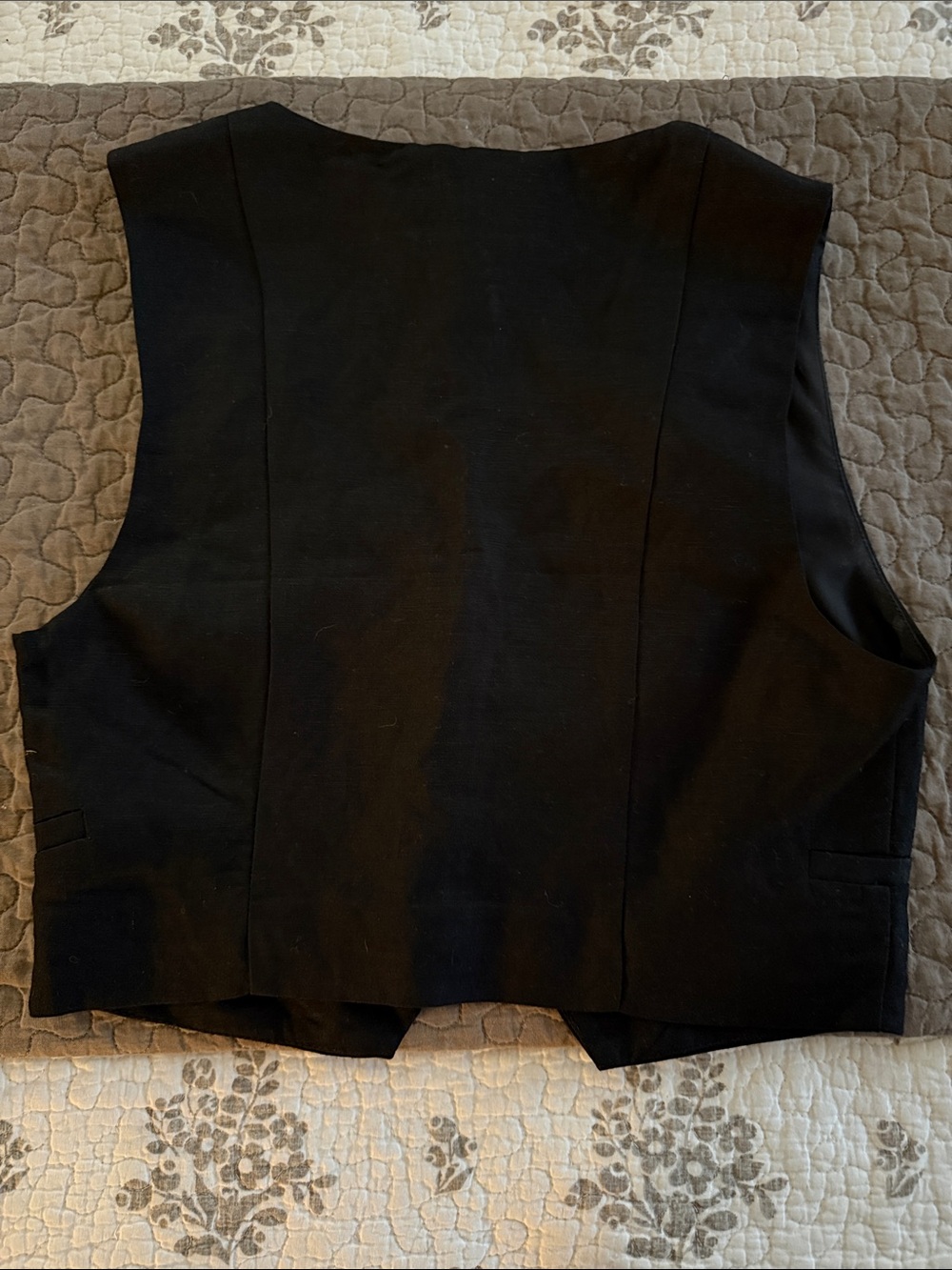 H&M Black Women's Tailored Vest - Picture 3 of 4